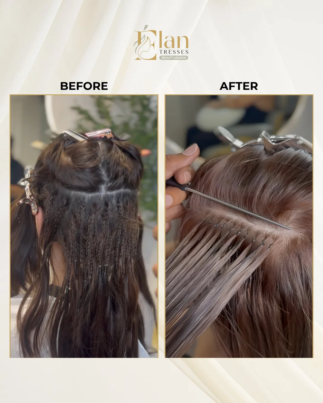 Elan Tresses campaign creative