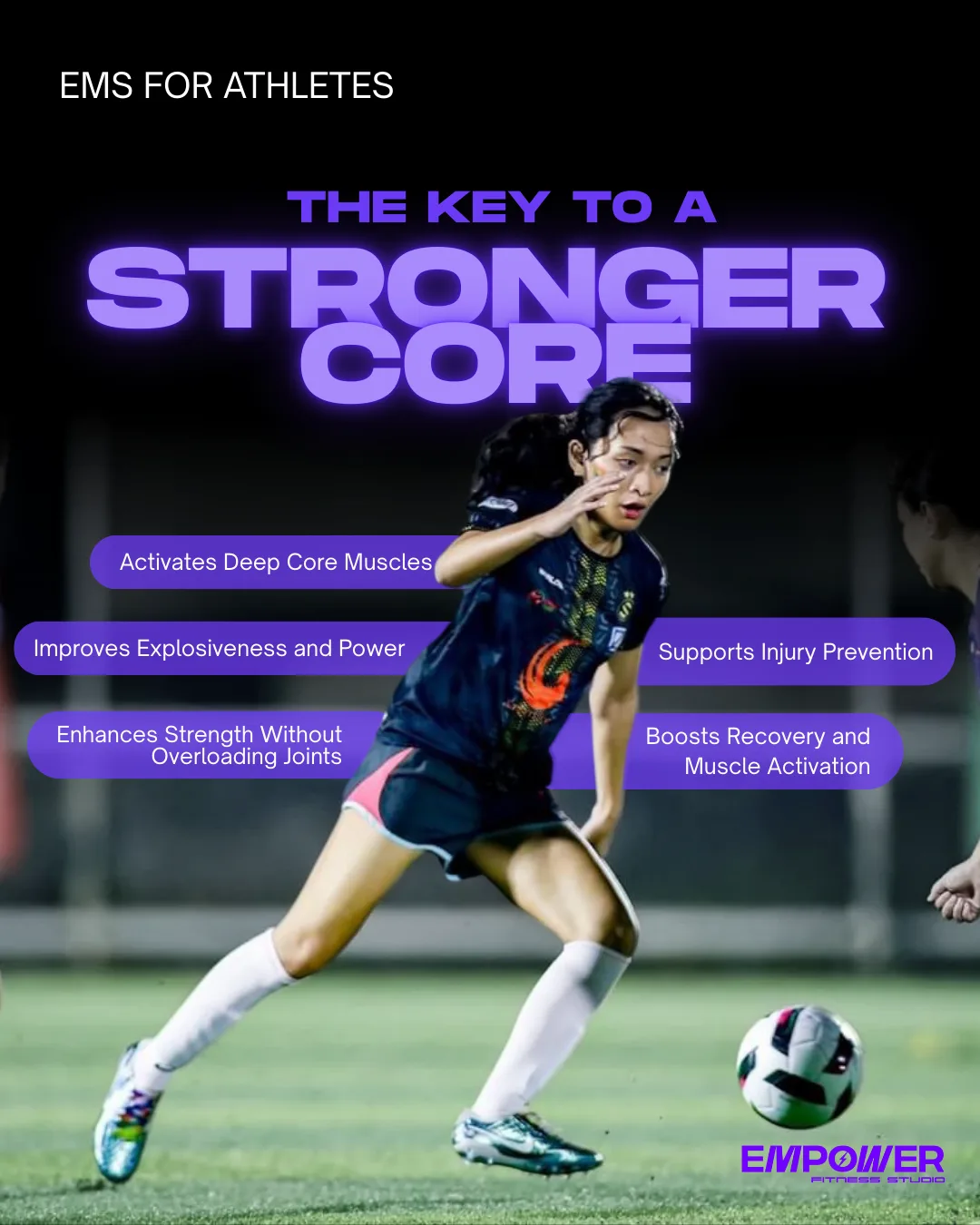 Empower Fitness Studio campaign creative