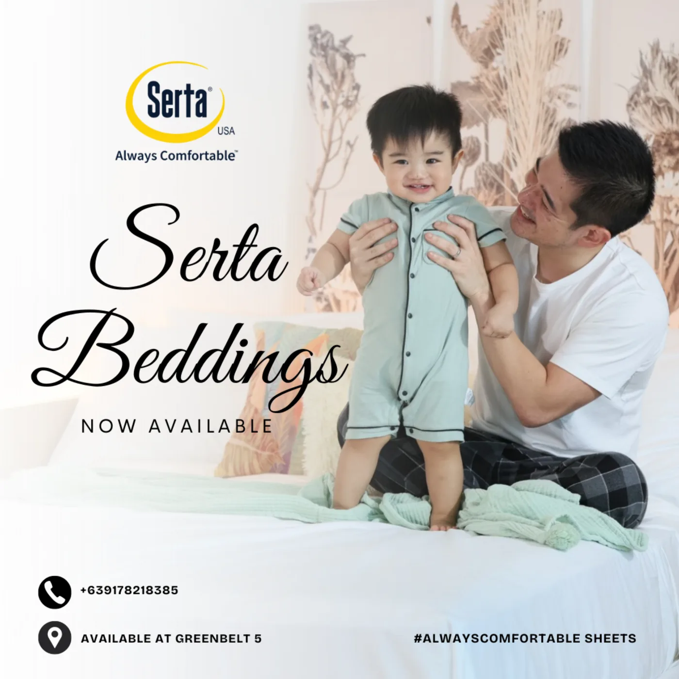 Uratex Serta campaign creative