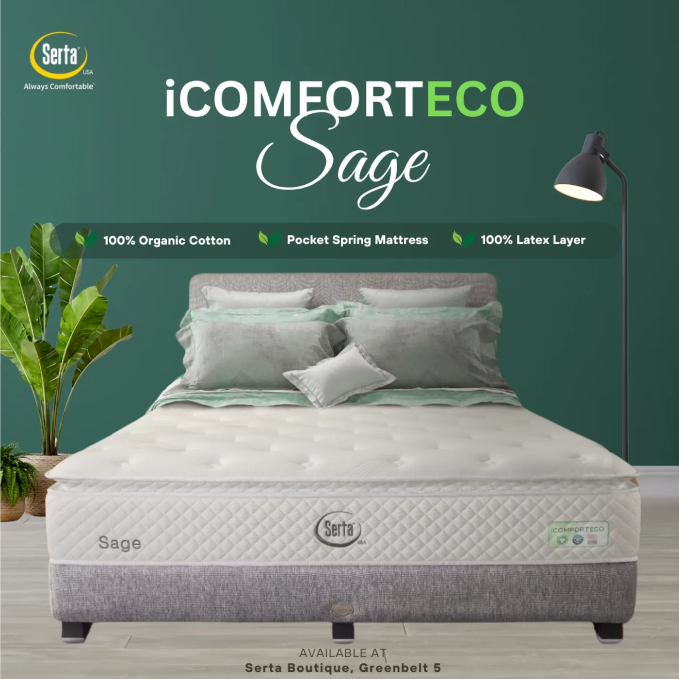 Uratex Serta campaign creative